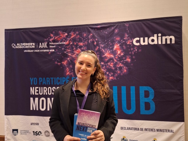 Presencia olavarriense en un congreso de neurociencias